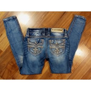 Rock Revival Calinda ankle skinny jeans